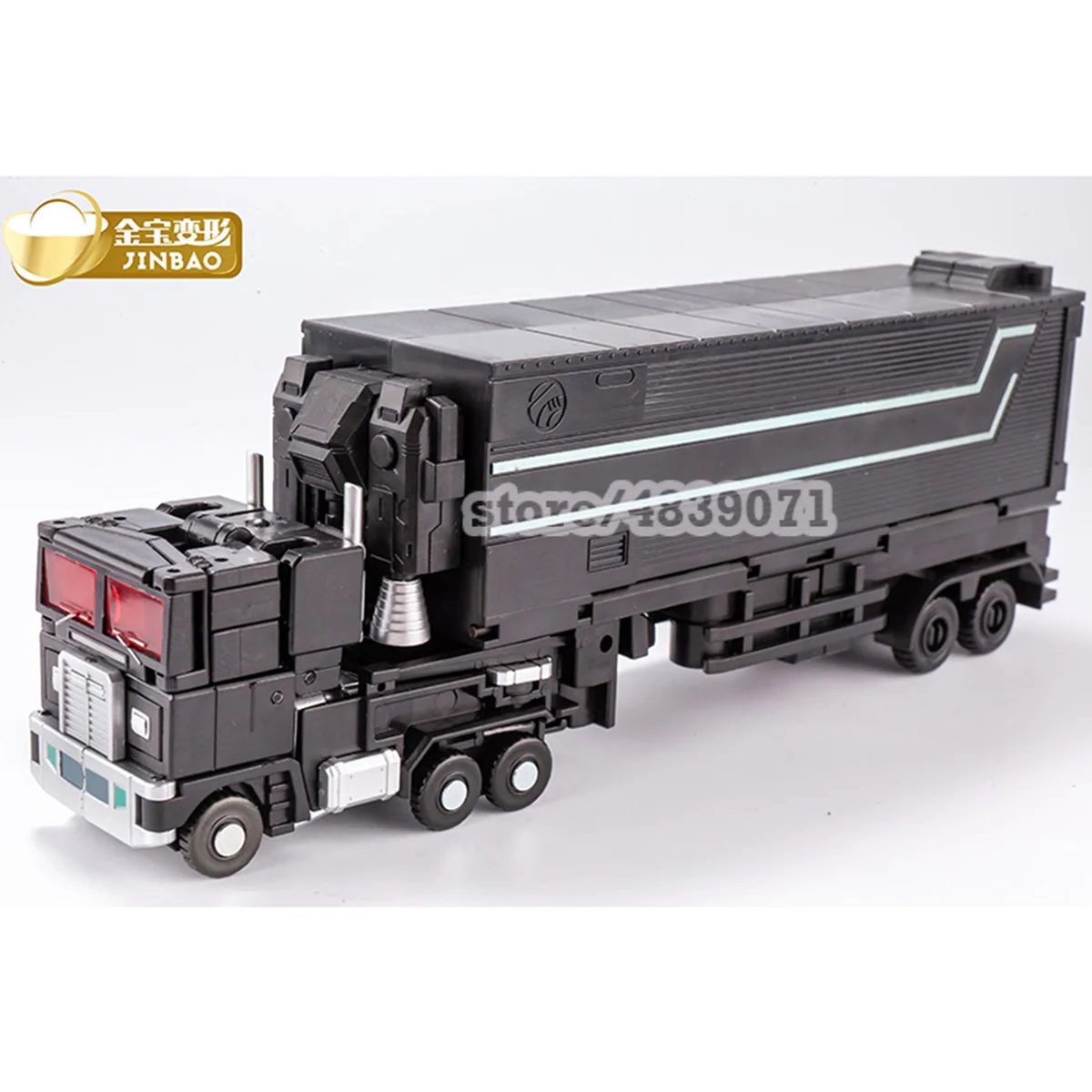 Jinbao Робот мини черный Nemesis Prime OP Commander MPP10 трансформация с трейлером ролик Летающий рюкзак фигурка игрушки