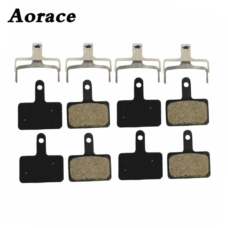 4 пары велосипедных керамических дисковых тормозных колодок для Shimano M375 M395 M416 M445