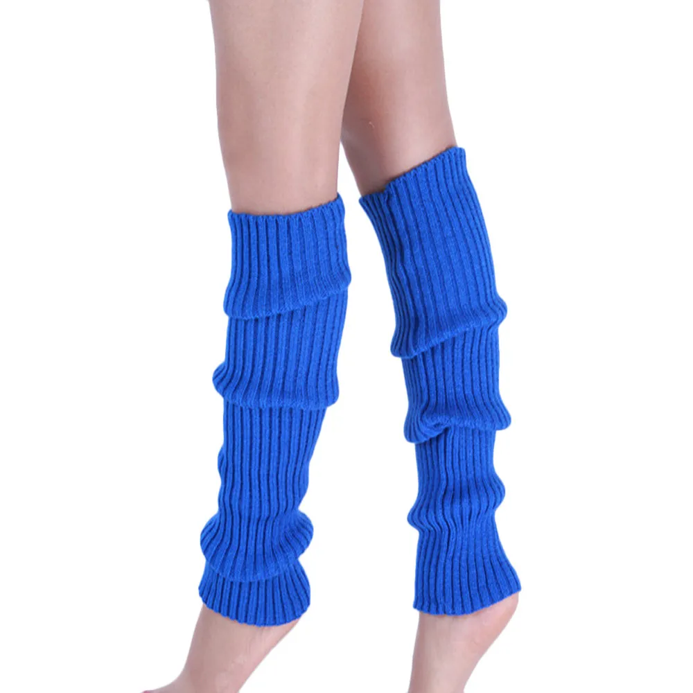 Носки женские зимние теплые гетры вязаные до колена сапоги pull femme hiver # TW - купить