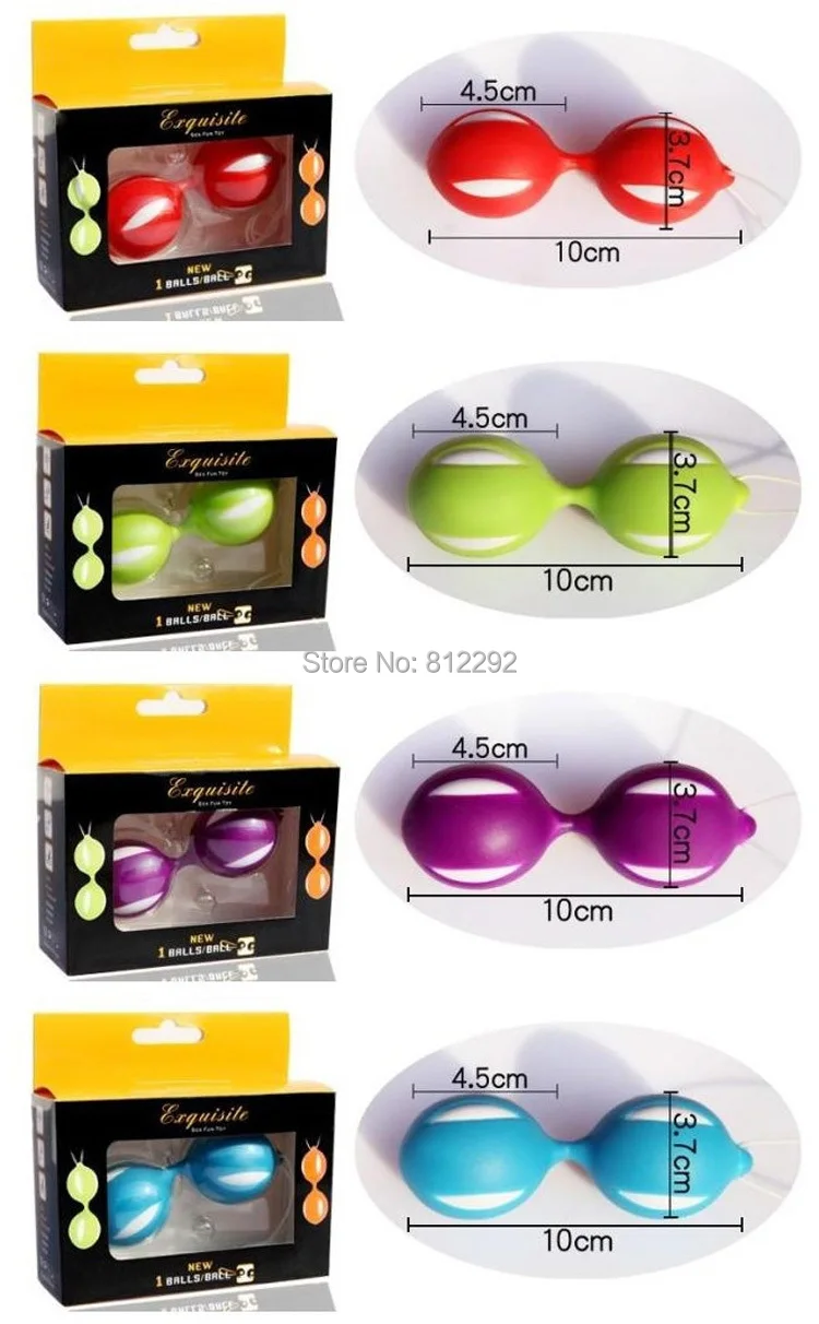 Бондажные игрушки Вагинальные мышцы упражнения тренировочный шар вибраторы для