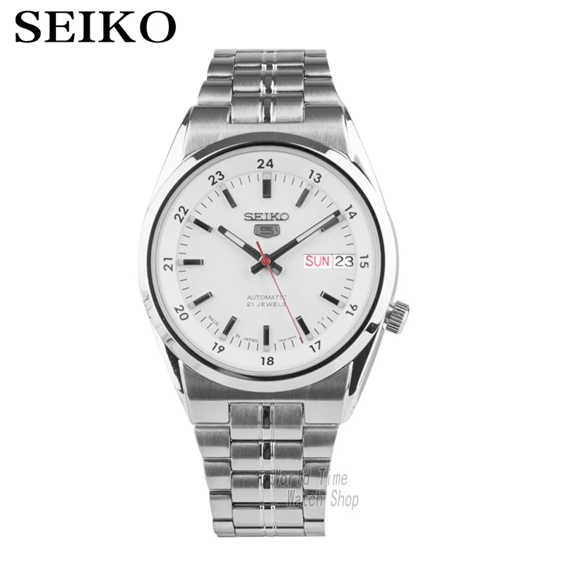 Seiko часы мужские 5 автоматические часы набор Топ люксовый бренд водонепроницаемые спортивные мужские часы водонепроницаемые часы Relogio masculino - Цвет: SNK559J1-A