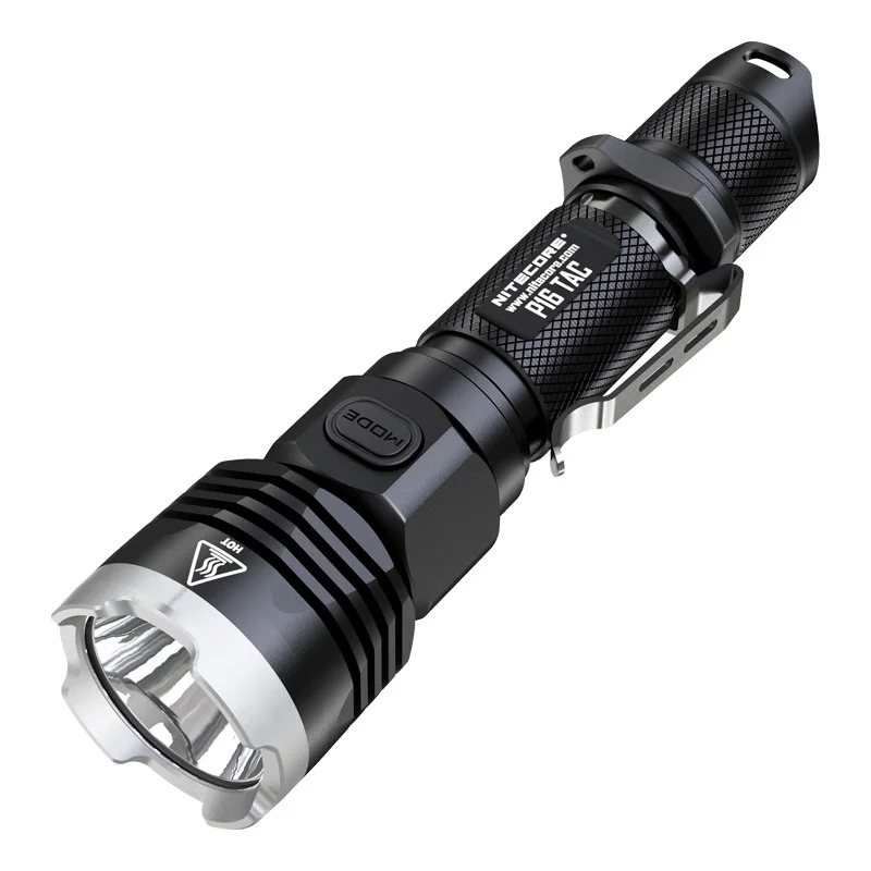 Тактический фонарик NITECORE P16Tac светодиодный макс. 1000 люмен расстояние луча 300 м