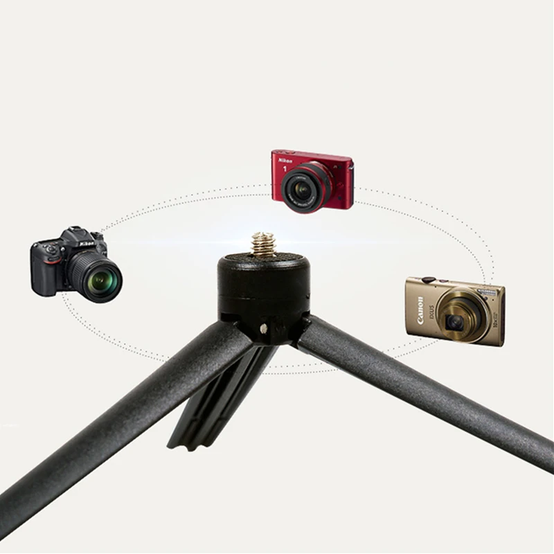 ORBMART универсальный портативный мини штатив Стенд держатель для Gopro HD 4 3 2 SJCAM SJ4000 Xiaomi Yi цифровой камеры смартфонов