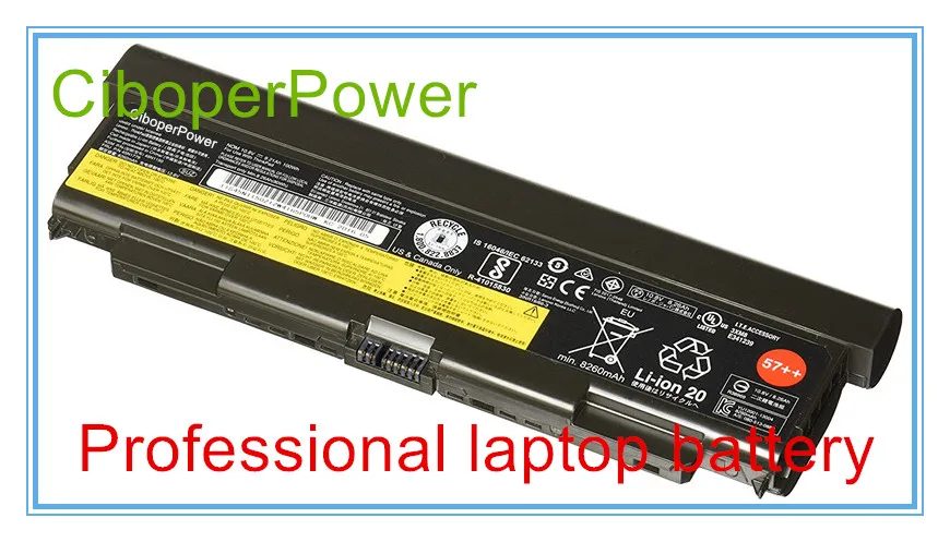 Оригинальная батарея для ноутбука T440p T540p W540 L440 L540 аккумуляторы 45N1158 45N1159 6-cell |
