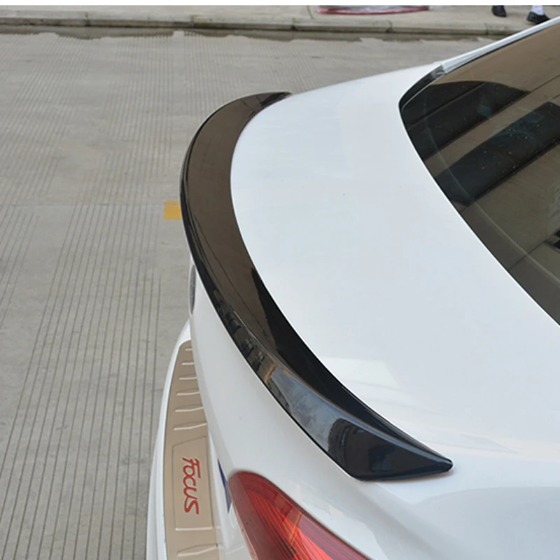 Для ford focus spoiler2015 2017 высококачественный задний спойлер из АБС пластика для