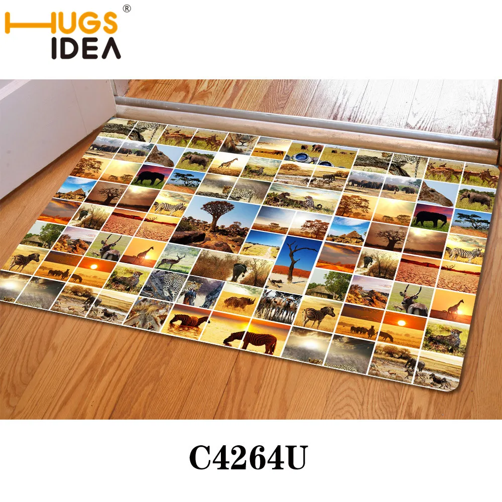 Милые коврики с принтом животных для Мопсов гостиной Забавный дизайн фото
