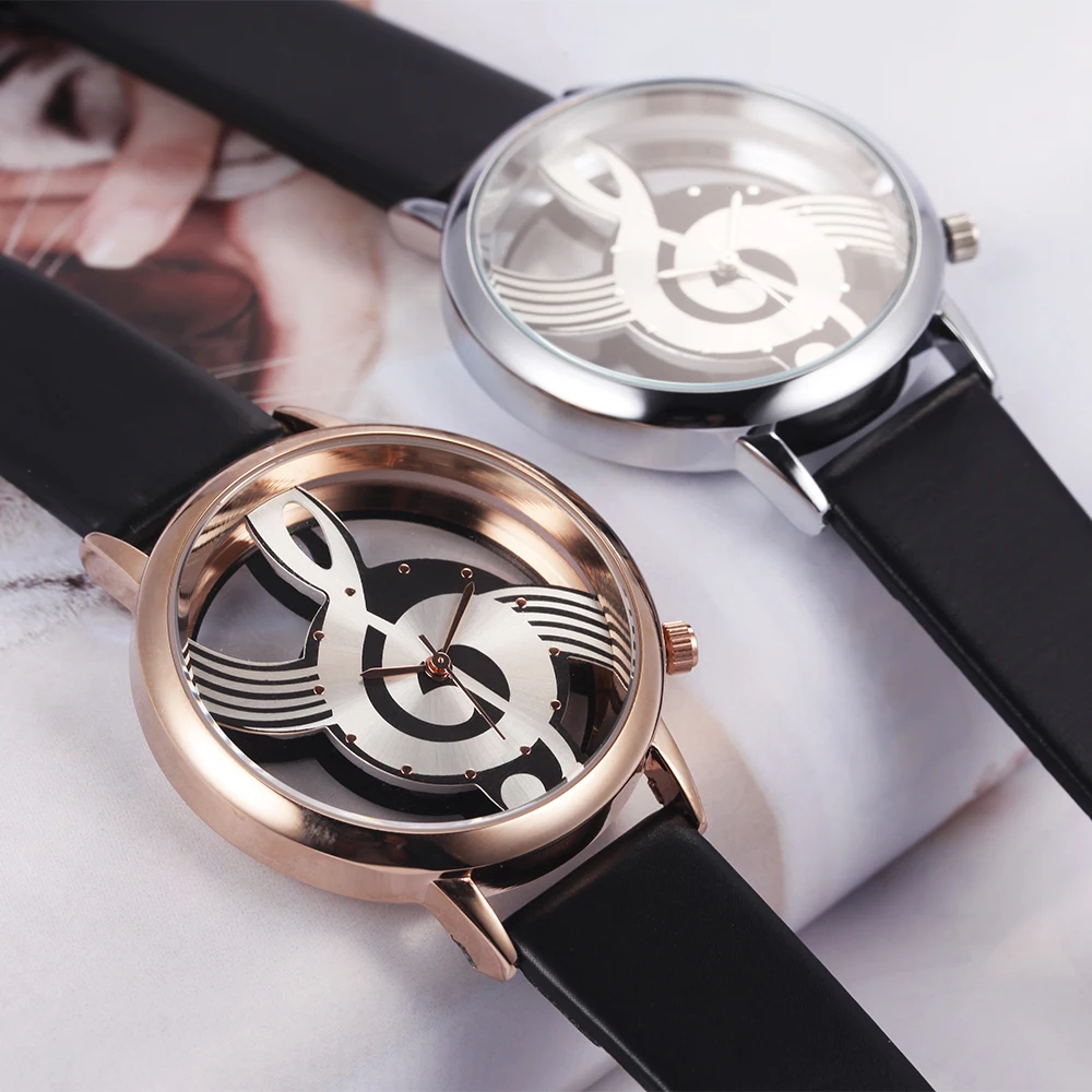 Женские кварцевые аналоговые часы с ремешком из натуральной кожи|clock brand|clock