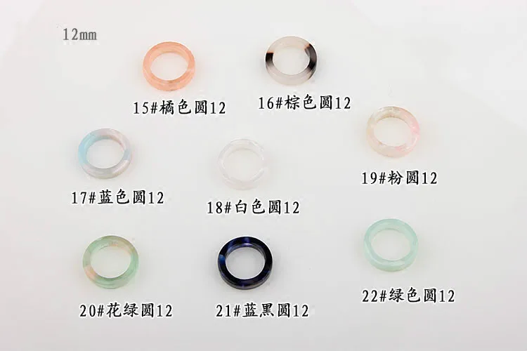 Fresh and sweet acetic acid geometric circular handmade Korea earring patch DIY earrings pendant material | Украшения и