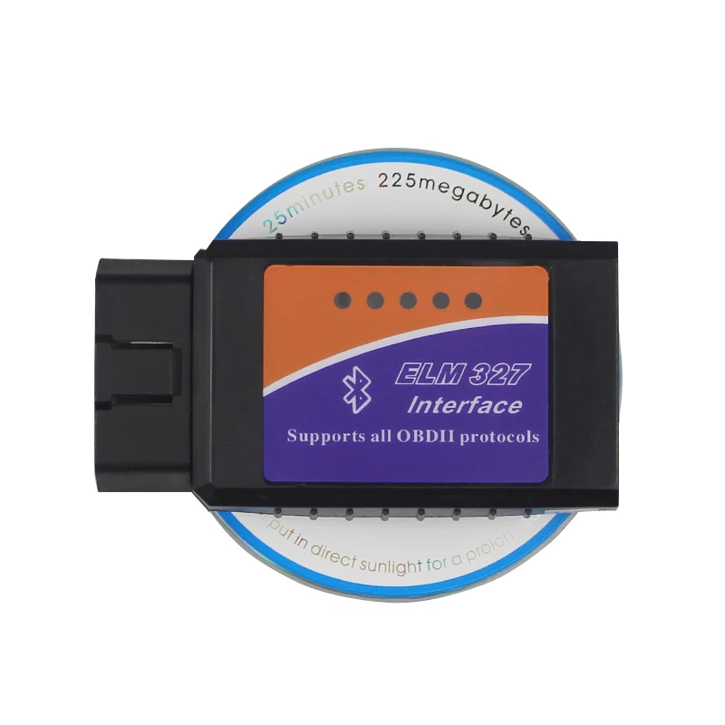 ZOLIZDA ELM327 V1.5/V2.1 ELM 327 OBDII считыватель кодов Мини OBD 2 Автомобильный диагностический