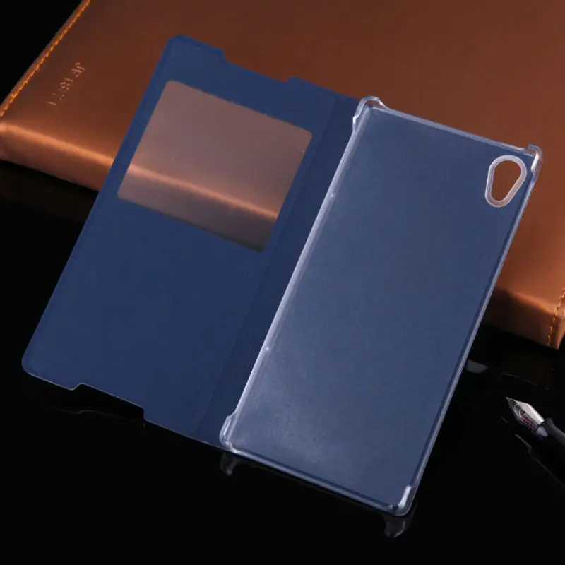 Кожаный чехол с откидной крышкой для Sony Xperia Z3 Plus Z4 + Z 4 3 E6553 Z3plus задняя панель 5 2