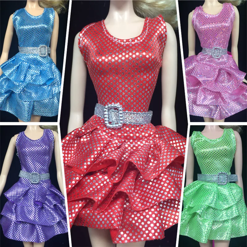 2 piece Newest Barbie Doll Clothes Cake Skirt Fashion Dress Up For Gift Girl Toy | Игрушки и хобби