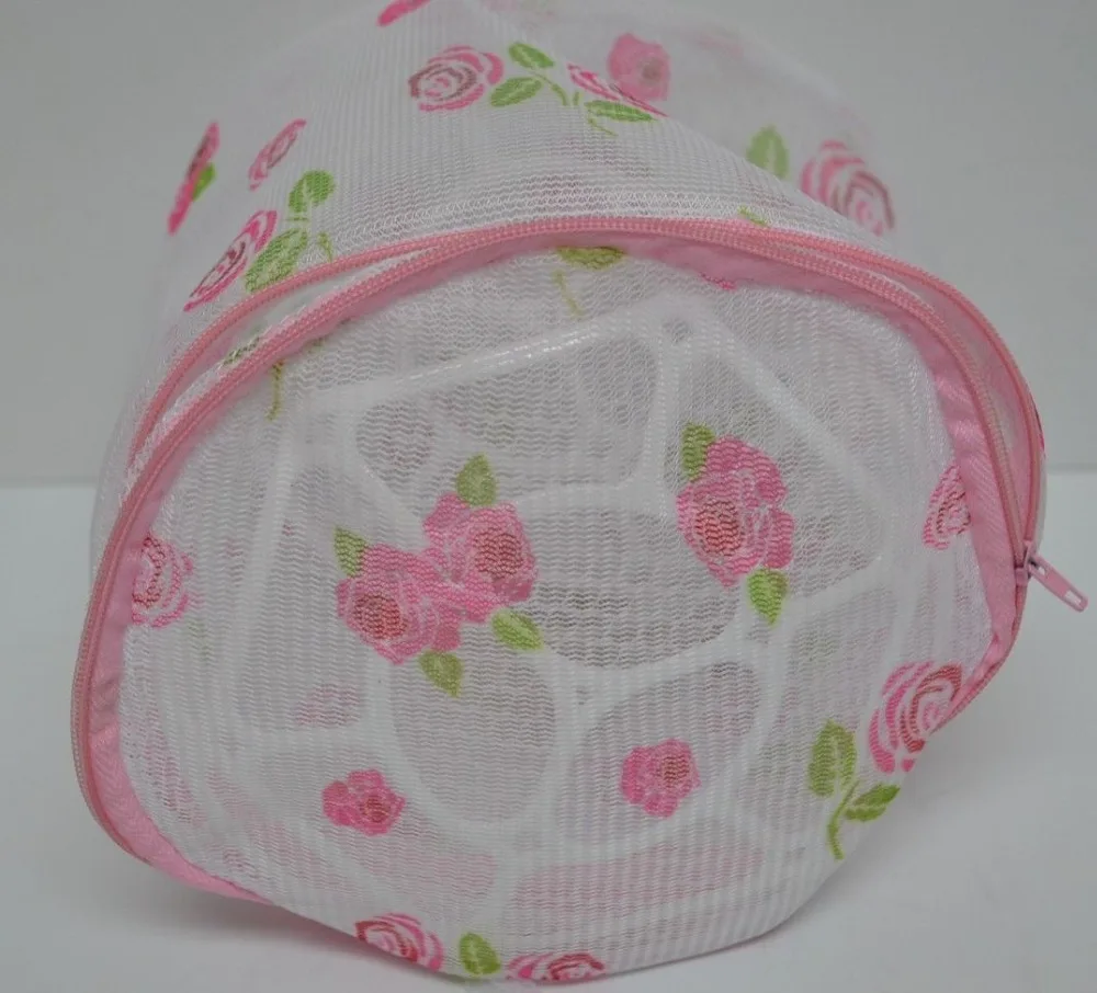 Женская сумка для бюстгальтера стирки домашней одежды сетка Цветочная