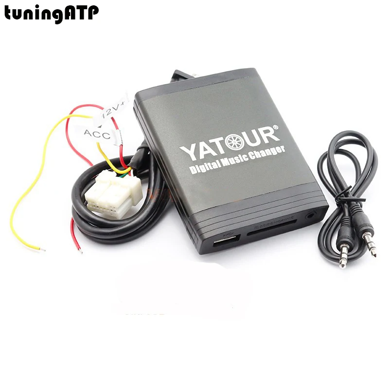 Цифровой музыкальный адаптер YATOUR USB SD Aux in MP3 интерфейс для NISSAN Teana J31|yatour digital music