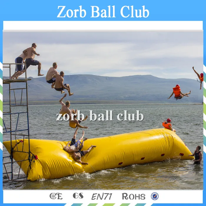 Бесплатная доставка надувной Водяной насос 5x2 м надувная водяная игра прыжок