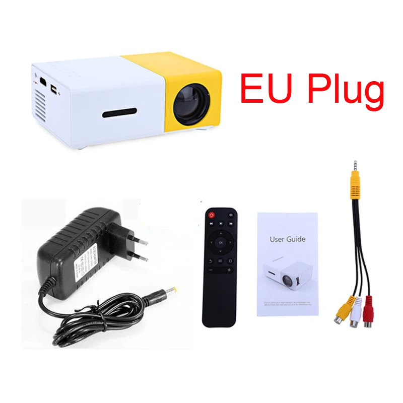 Salange YG300 Мини проектор светодиодный проектор 500LM Аудио HDMI USB мини YG-300 Proyector домашний кинотеатр медиаплеер