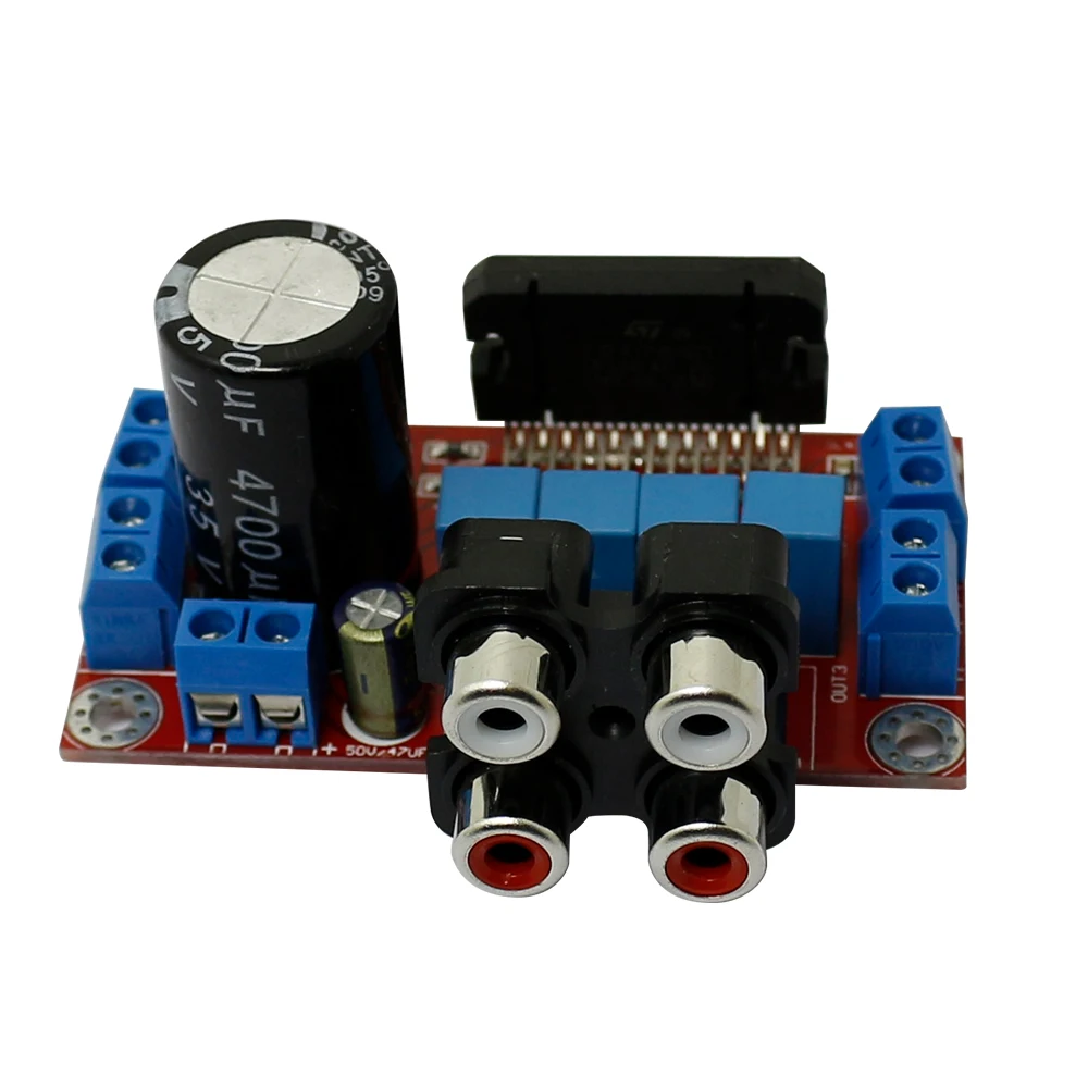Готовые TDA7850 4X50W HiFi 4 канальный автомобильный аудио усилитель плата 12 В AV