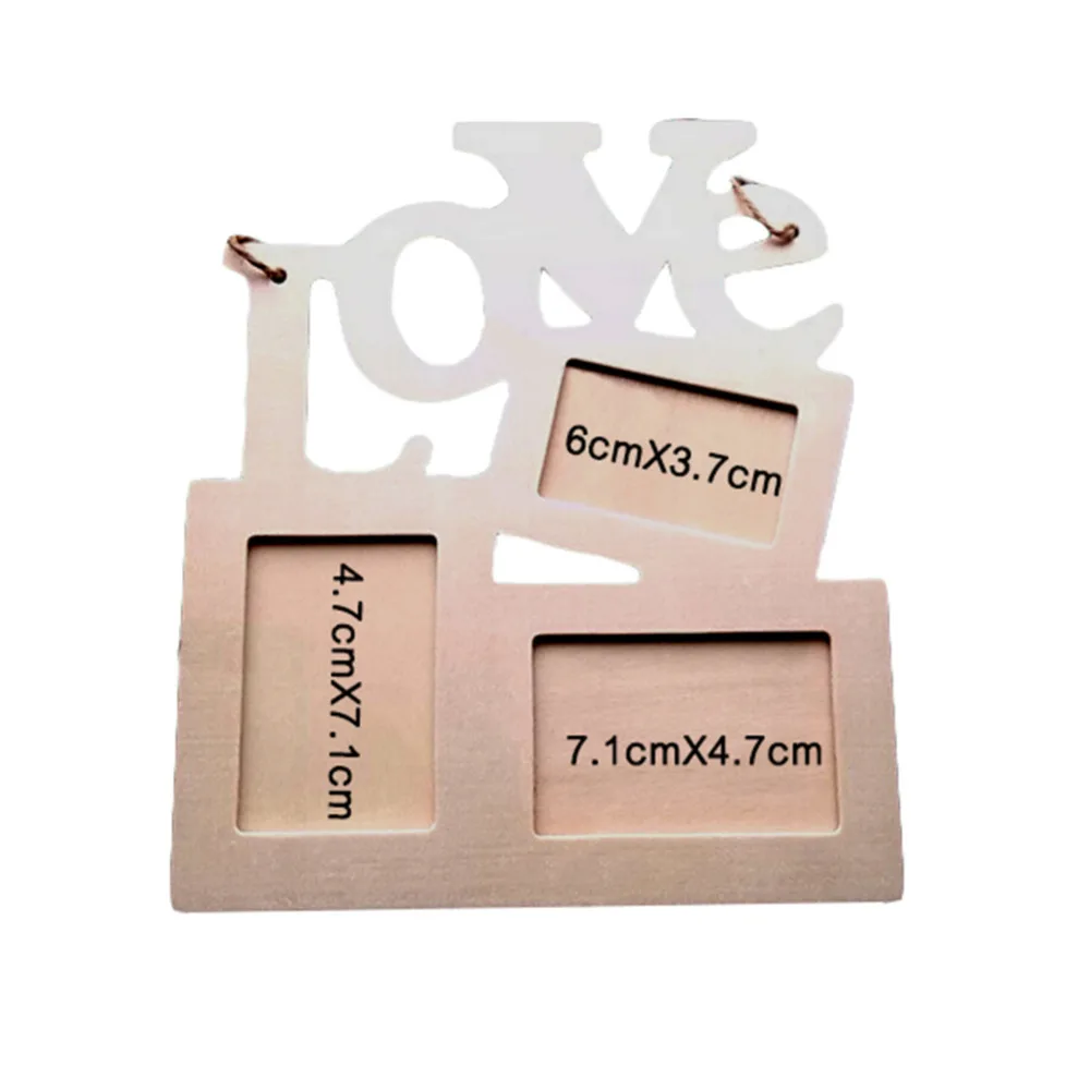 Современная деревянная фоторамка любовь высокого качества 3 фото окно сделай сам