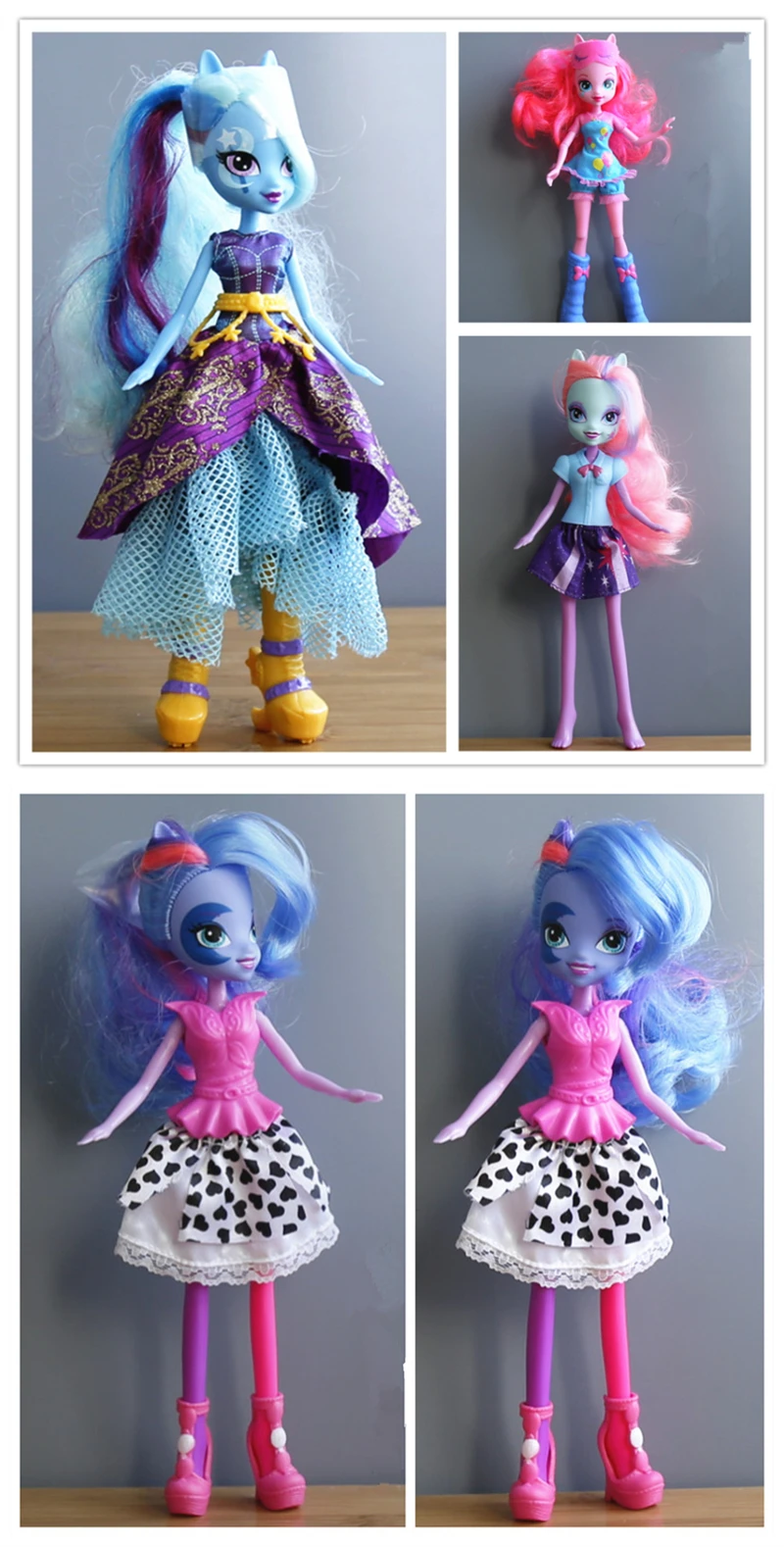 My little Cute Horse Unicorn lovely ponis pop куклы оригинальные Аниме Фигурки игрушки momster E.T. Tangkou Хэллоуин для девочек Подарки