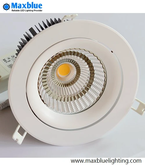 50 Вт светодиодные светильники CRI 80 + Cree LED COB встраиваемые потолочные 3 года