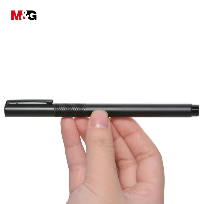 Перьевая ручка M & G, Классическая, полностью Металлическая, для школы, элегантные канцелярские принадлежности, офисные высококачественные р... от AliExpress WW