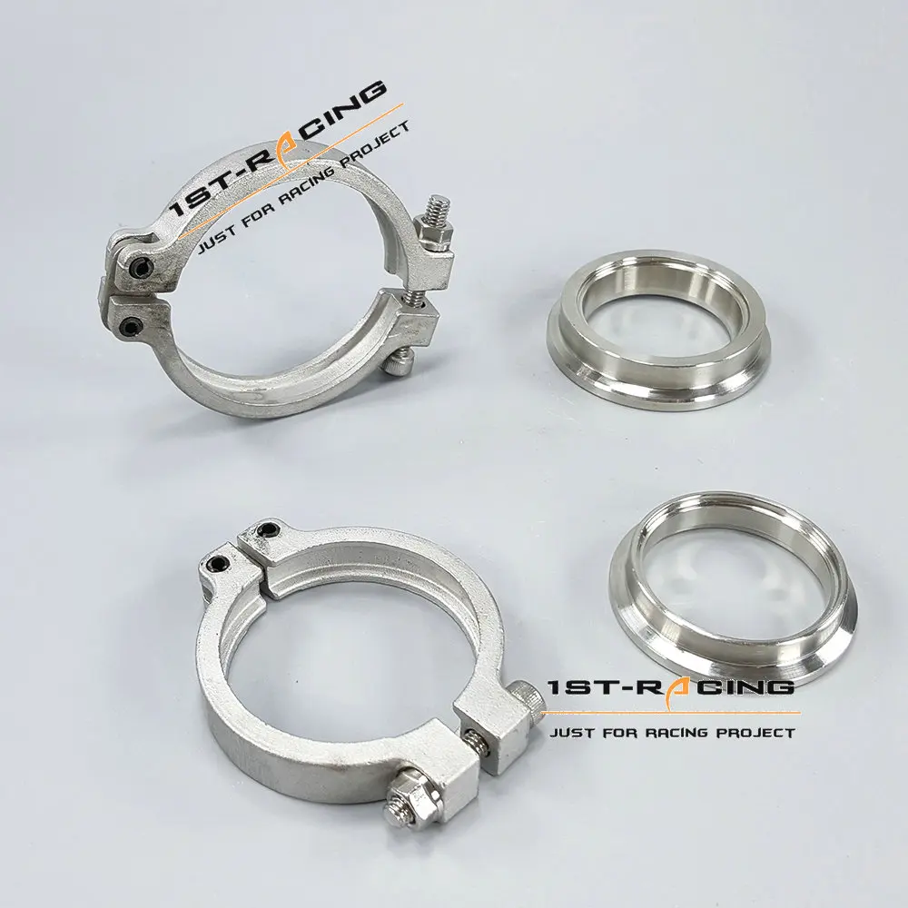 Впускной и выпускной клапан из нержавеющей стали Vband фланцы зажимы для TiAL MV R 44 мм