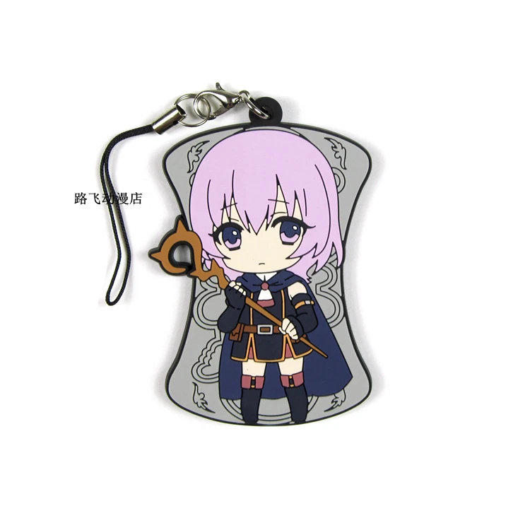 Grimgar фантазии и золы фигурку аниме модель резиновые мобильный телефон школьная