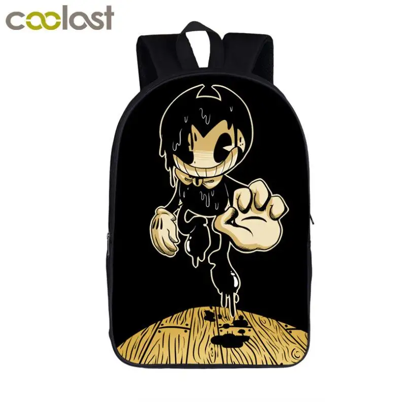 Рюкзак Bendy And The Ink Machine для детей школьные сумки мультяшный игровой рюкзак с