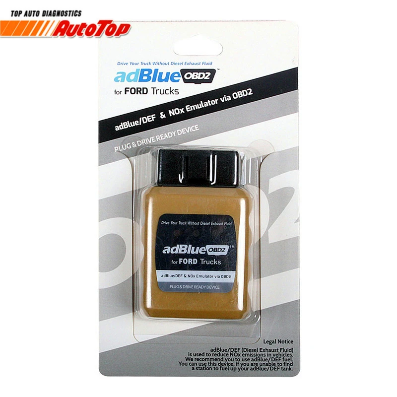 2019 Новый эмулятор Adblue OBD2 AdblueOBD2 для грузовиков FORD Adblue/DEF Nox евро 4/5 через Ford|euro 4|adblue