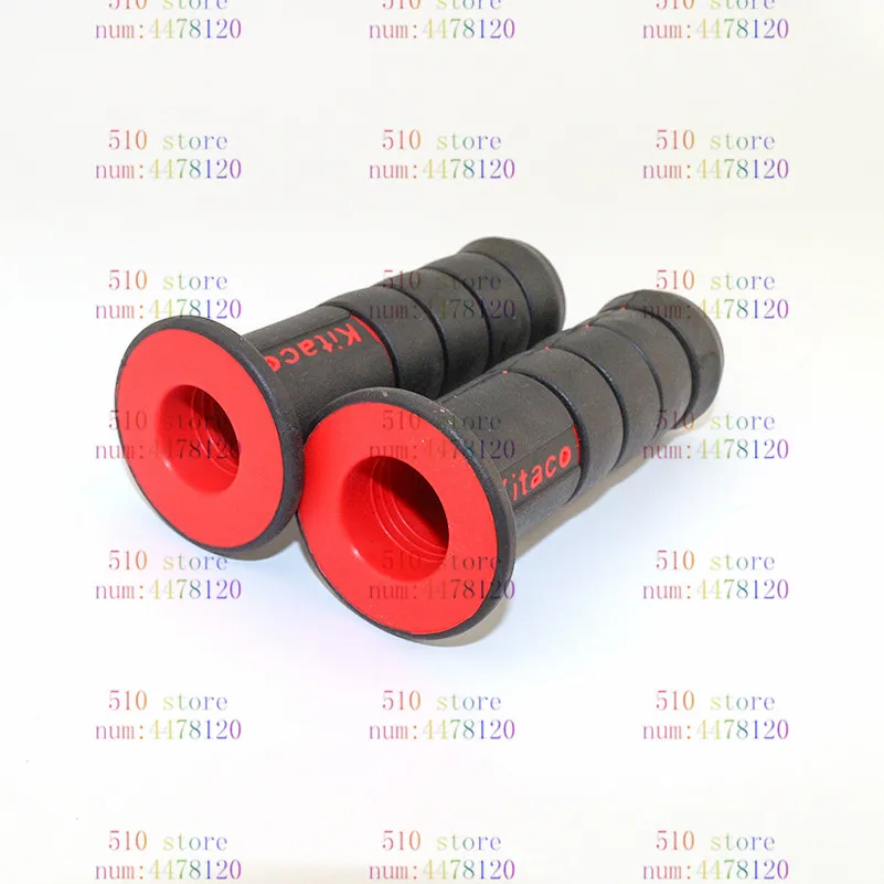red color Universal Handlebar Grips MOTO GP Rubber Dual Compound bar Grip For YAMAHA DT230LANZA PW50 PW80 RT100 | Автомобили и