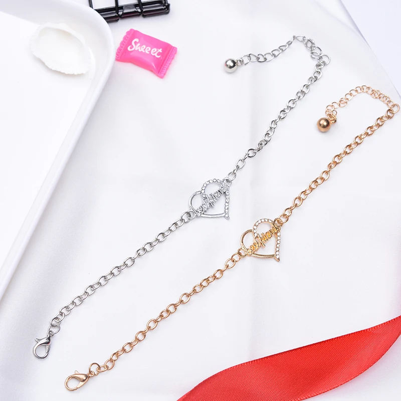 SUKI модные ювелирные изделия белого золота с полым сердцем очаровательные