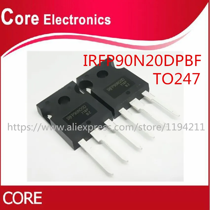 100 шт./лот IRFP90N20D IRFP90N20 FP90N20 90N20 TO247 mosfet транзисторы