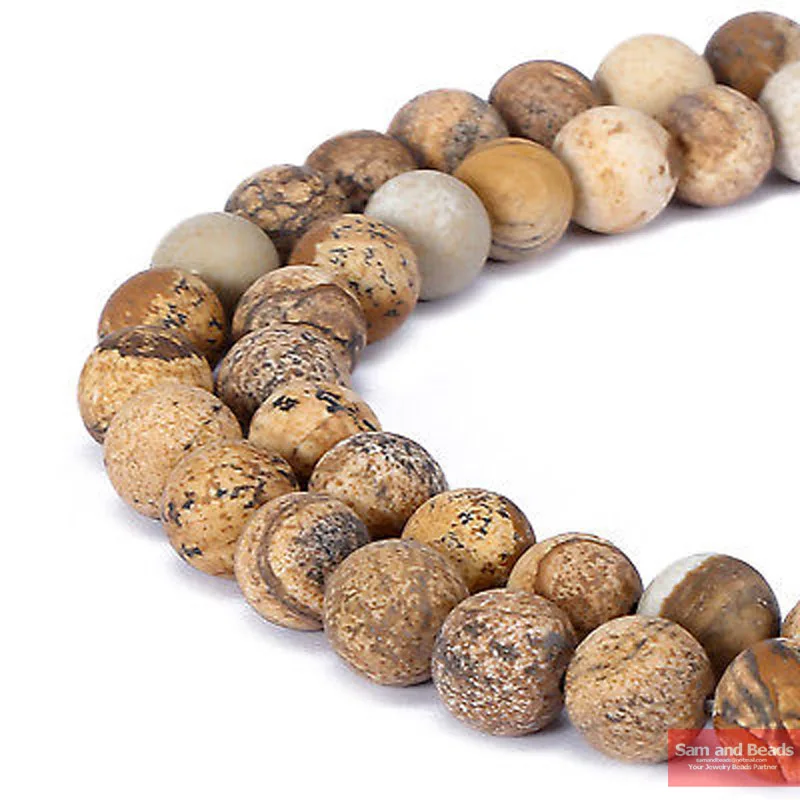 Бусины Jaspers 16 дюймов Strand 4 6 8 10 12 мм для фотографий из натурального камня|stone beads|bead