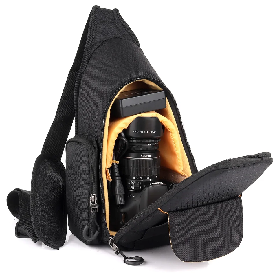 Сумка на плечо для цифровой камеры DSLR сумка Canon Nikon Sony alpha Panasonic Pentax Olympus фото рюкзак