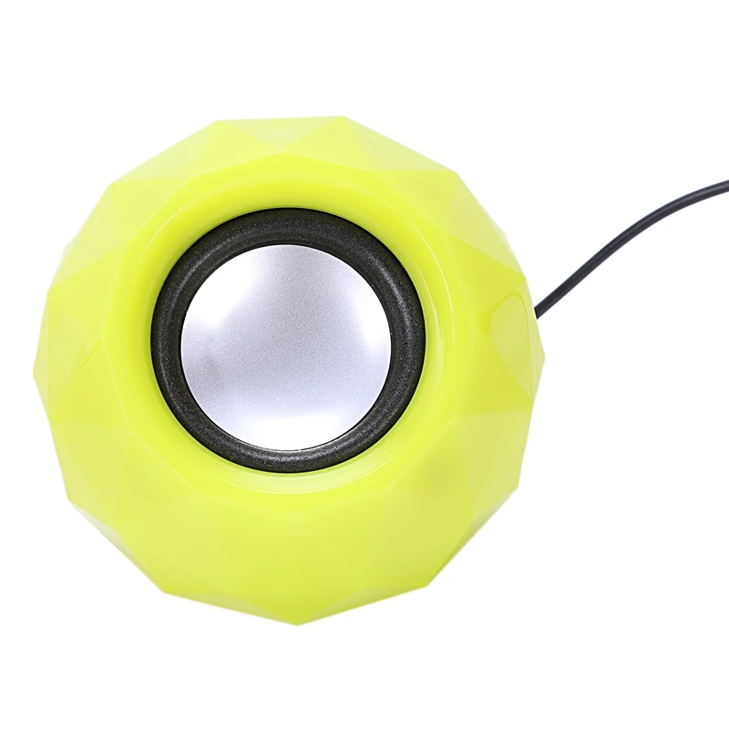 ABHU-мини компьютерные колонки Led Usb 2 0 Pc динамик s для ноутбука настольного телефона