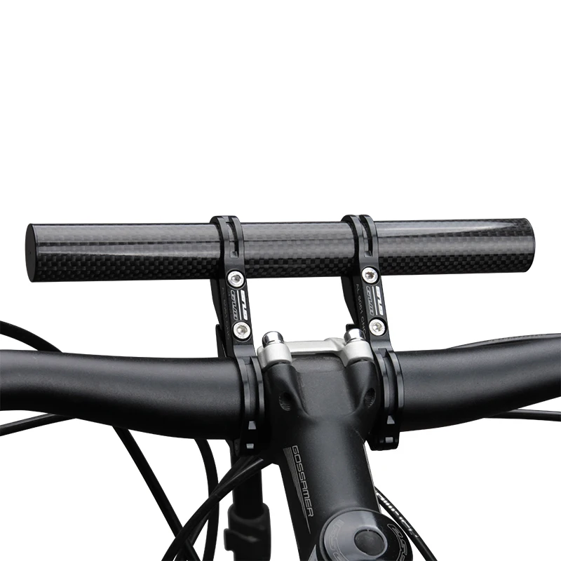 

Carbon Fiber Extender Light Lamp Holder GUB G-202 Extended 31.8 25.4 22.2mm Road Bicycle Bike Double Handlebar Extension Mount