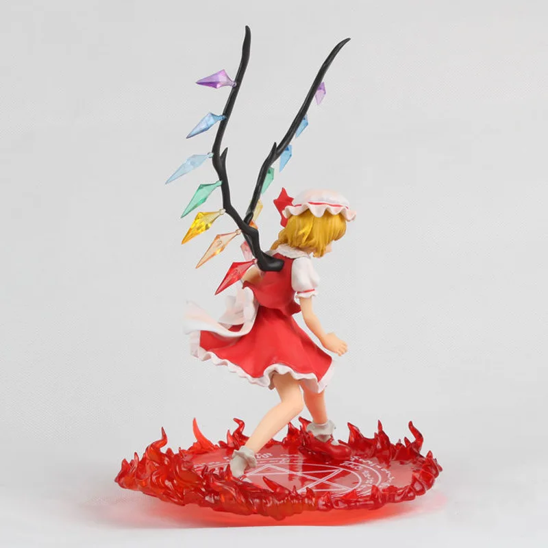 TouHou Project Flandre Red Save Ver Япония аниме фигурка 25 см 1/7 масштаб окрашенная фигура модель