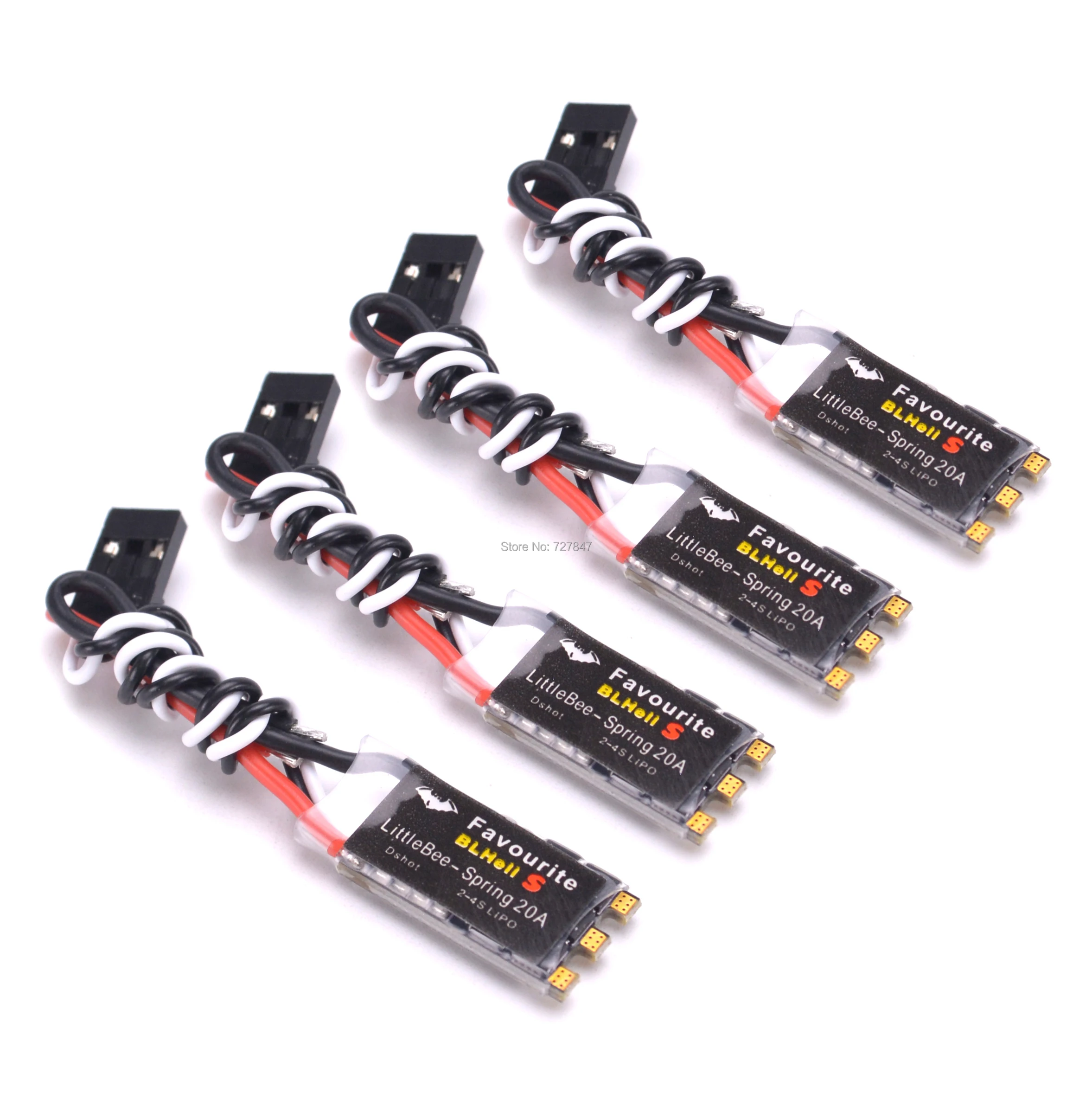 FVT LittleBee Little Bee SPRING 20A BLHeli_S ESC DSHOT BLHeli S контроллер скорости 2 4S для FPV Raing Drone Quadcopter 210