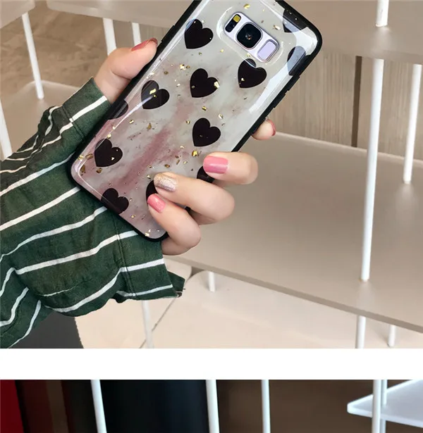 Роскошный чехол TRISEOLY из золотистой фольги для samsung Galaxy S8 S9 S10 Plus M10 M20 Note 8 9, Модный мягкий чехол из ТПУ