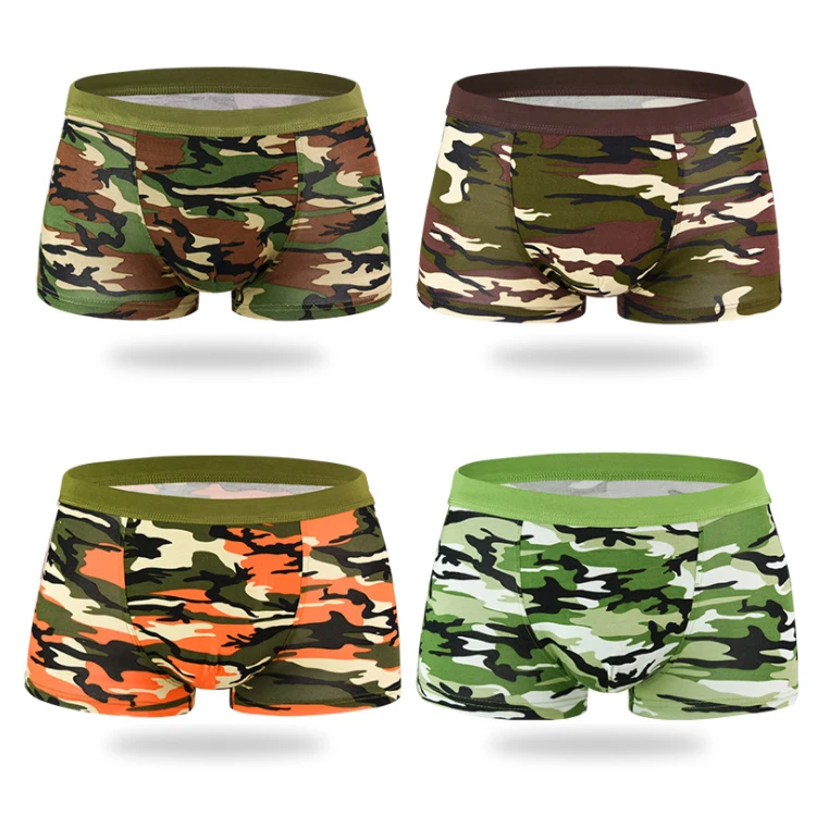 Нижнее белье для мужчин 4 шт./партия нижнее мягкие боксеры однотонные