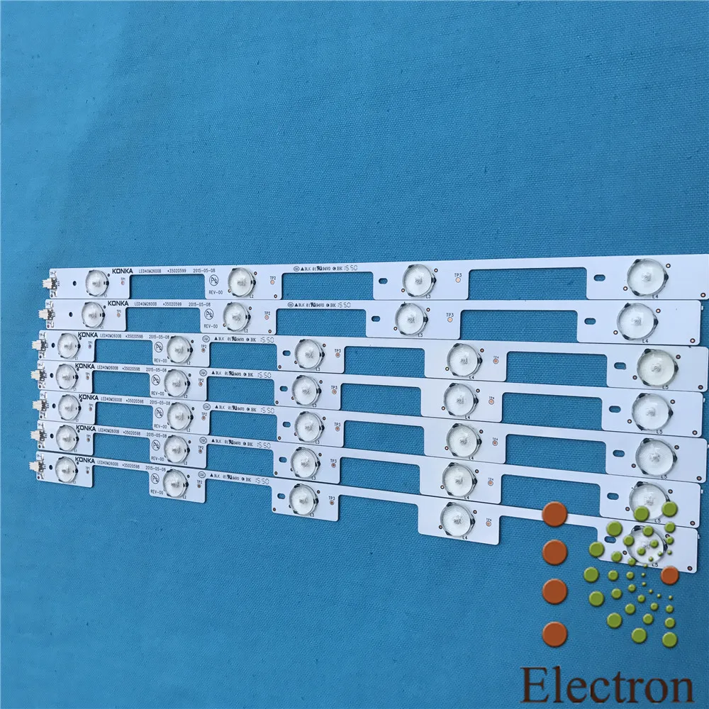 Светодиодная подсветка 4/5 ламп для Konka 40 светодиодный 40F2600C LED 35010587 35020586 35020743 7