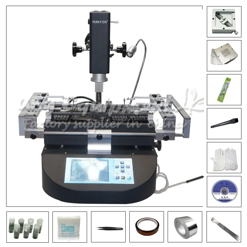 2019 новые HT-R490 паяльная станция с 80 мм/90 мм трафарет 184 шт. комплект пакет |