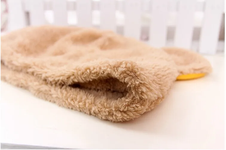 Зимняя мягкая мультяшная Медведь Rilakkuma панда плюшевая шапка женская Ушная шапка модный Рождественский подарок