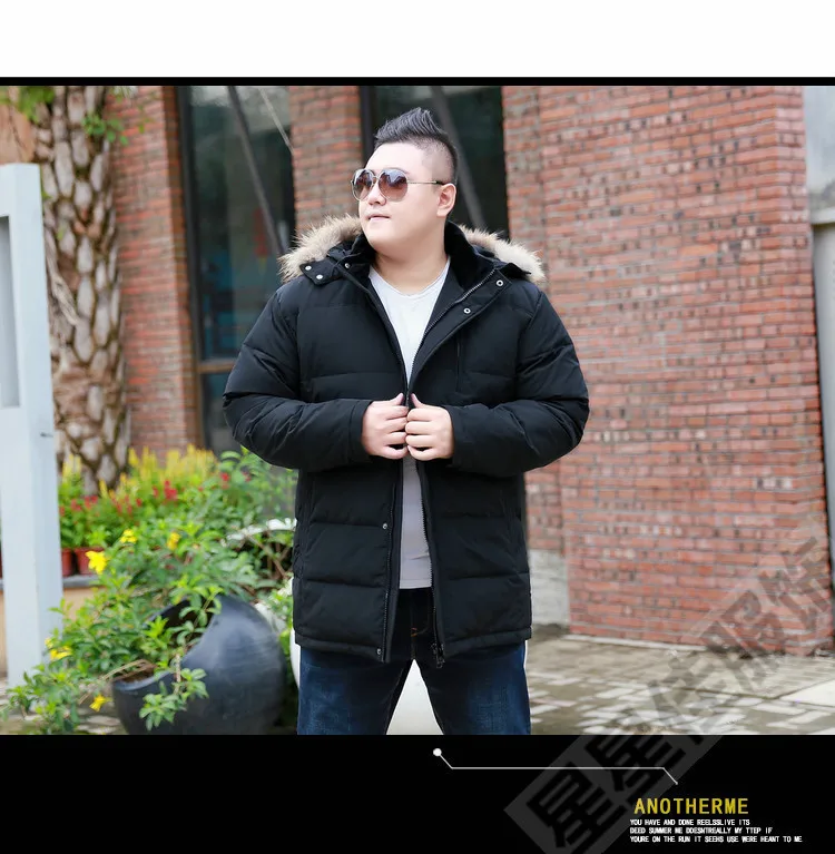 Плюс 12XL 10XL 8XL 6XL Новая мужская пуховая куртка зимняя Толстая теплая модная Лоскутная мужская куртка с капюшоном мужская белая пуховая куртка