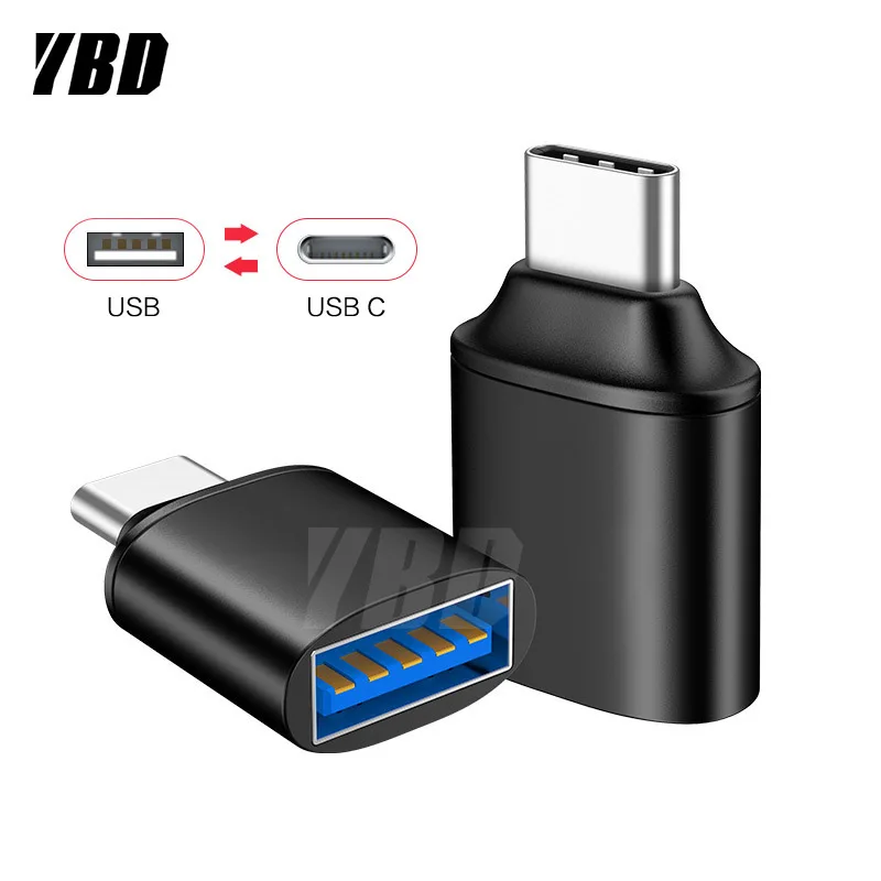 Адаптер USB C YBD переходник с Type 3 0 на кабель OTG для Macbook pro Air Samsung Huawei Xiaomi