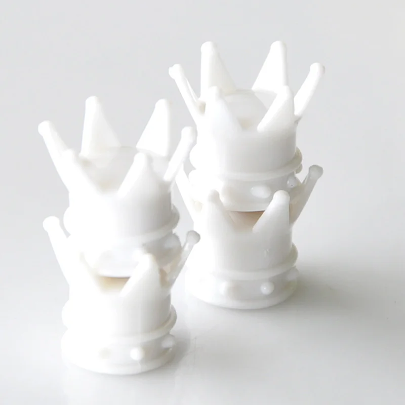 4 шт Корона колпачки для вентиля покрышек легковых автомобилей Авто Грузовик