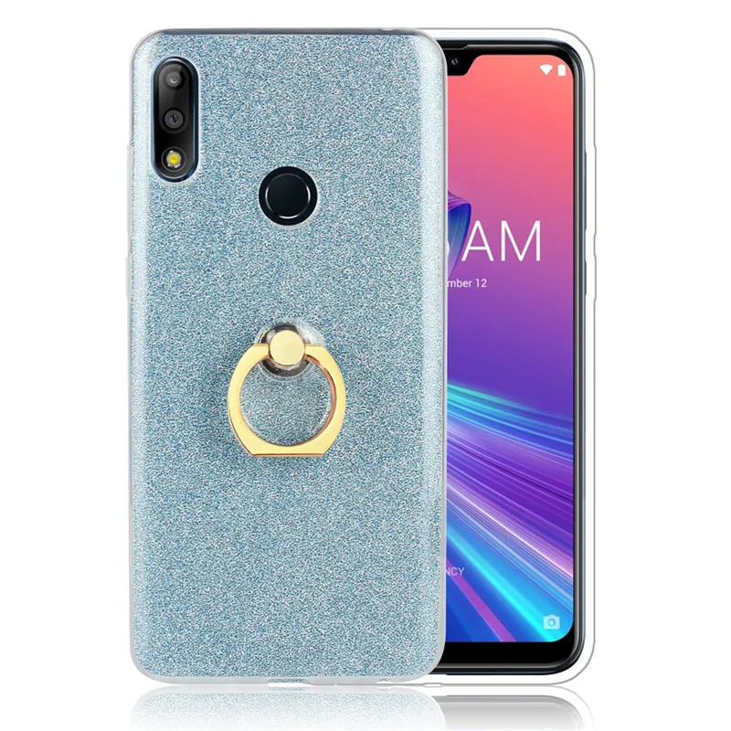 Блестящий сверкающий Мягкий силиконовый чехол из ТПУ для Asus Zenfone Max Pro M2 ZB631KL