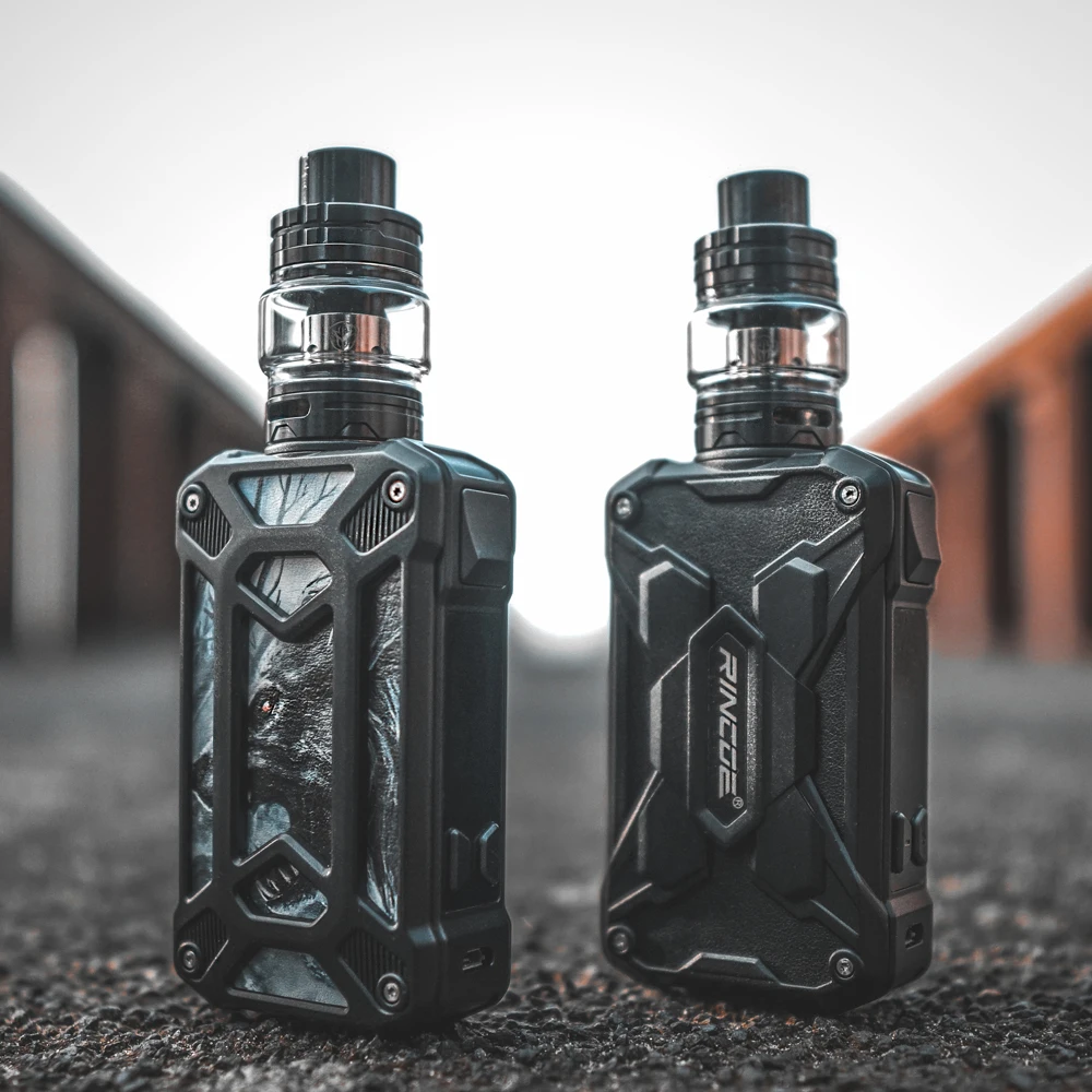 Rincoe Mechman Mesh kit 228 Вт вейп мод с сетчатым баком подходит для 0 25 Ом одинарная/0 2
