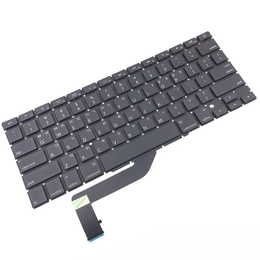 Tastiera coreana для Macbook Pro 15 &quot2012 2013 2014 2015 Корейская клавиатура Retina A1398 замена