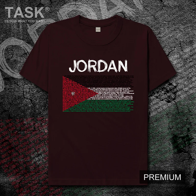 Мужская футболка с короткими рукавами Jordan JOR модная толстовка в арабском