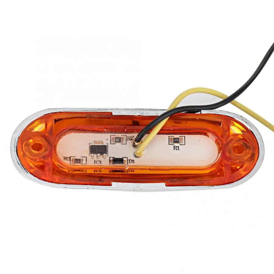 4LED универсальная Водонепроницаемая боковая маркер световая сигнальная лампа